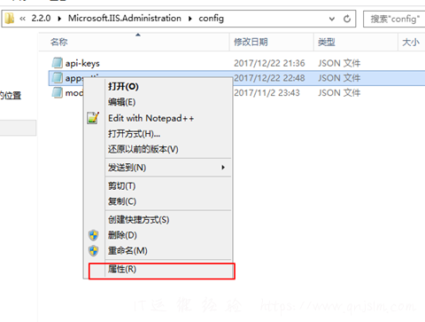 IIS Manager 配置文件修该，允许跨域CORS访问-图片1