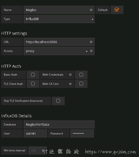 Nagios、InfluxDB、Grafana 配合使用，打造新一代展示